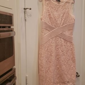 Candlelit Blush cocktail dress
